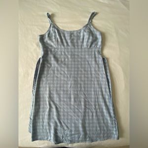 John Galt blue and white mini dress